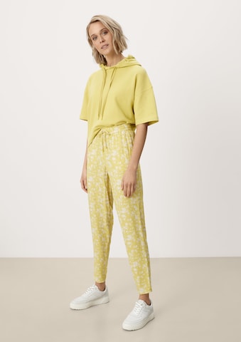 s.Oliver Tapered Trousers in Yellow