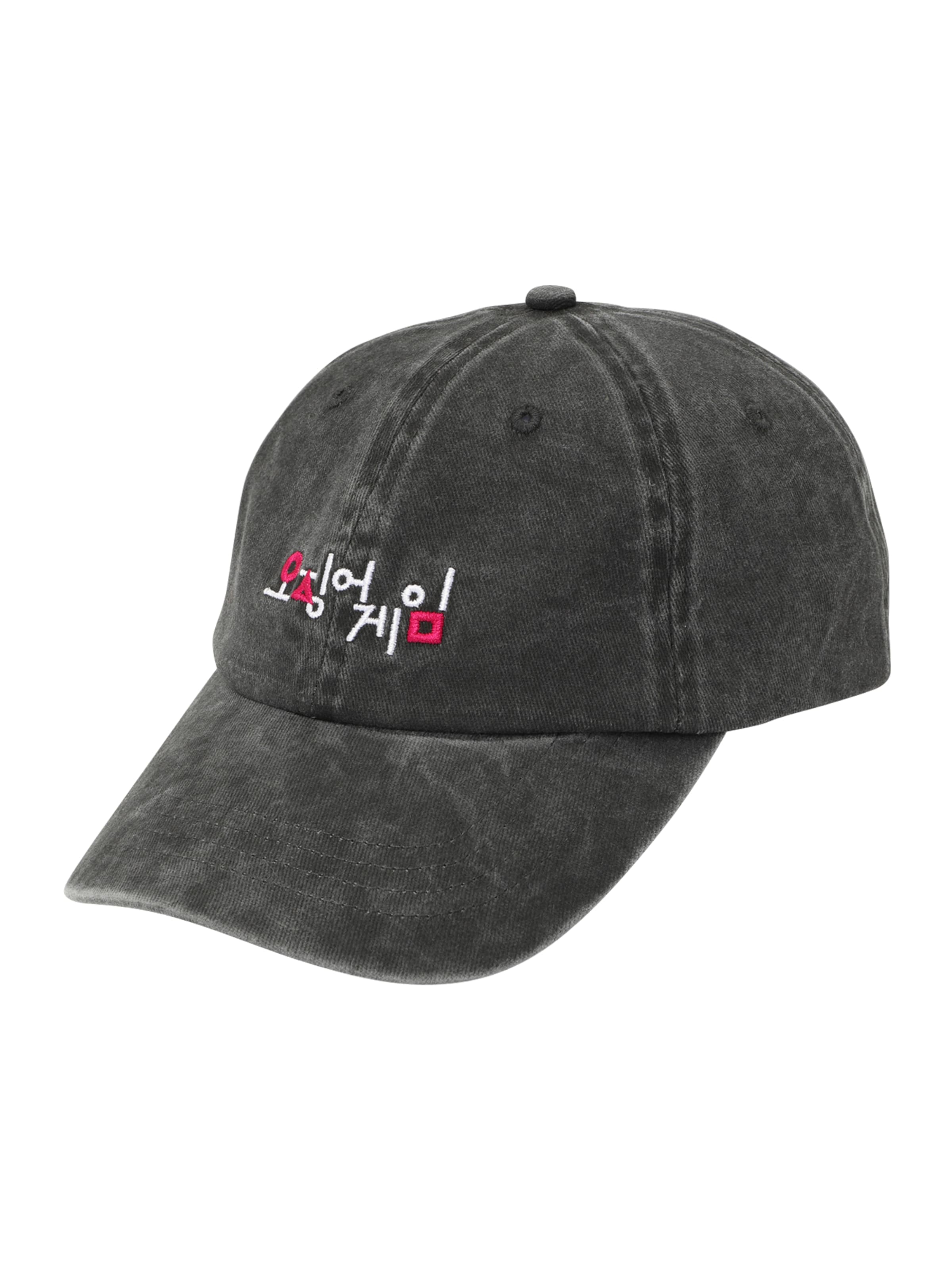 Șapcă de la SQUID GAME COLLECTION pe negru: față