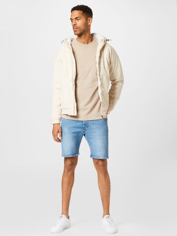 Urban Classics Between-season jacket in Beige