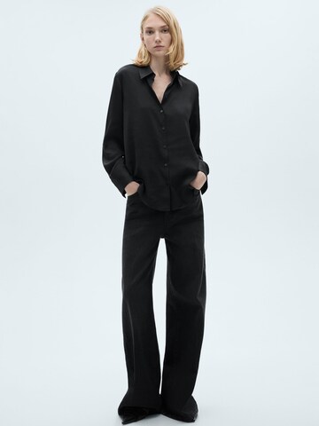MANGO Blouse 'IDEALE' in Black