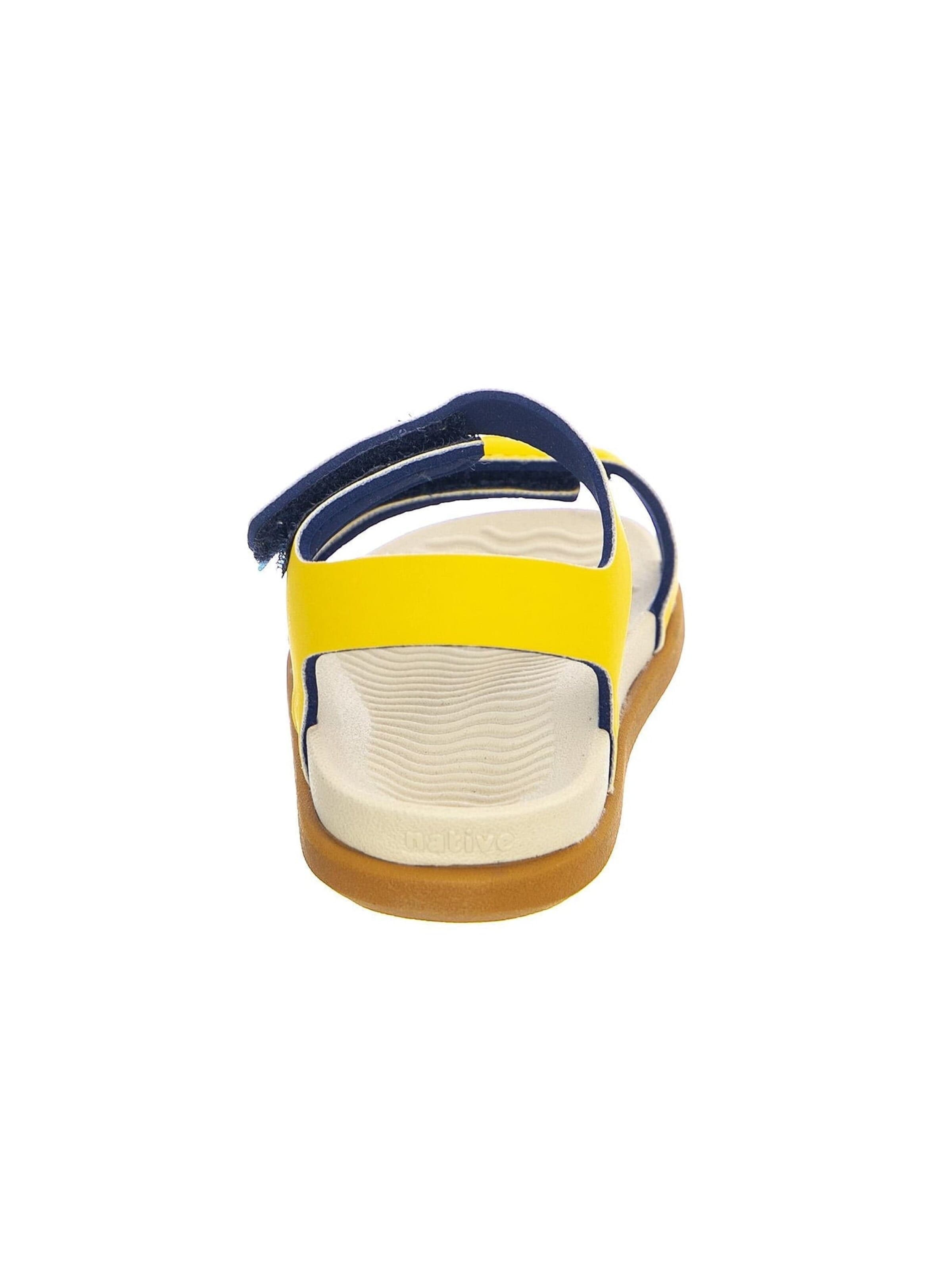 Sandalo 'Charley Child Sandals' di NATIVE in giallo