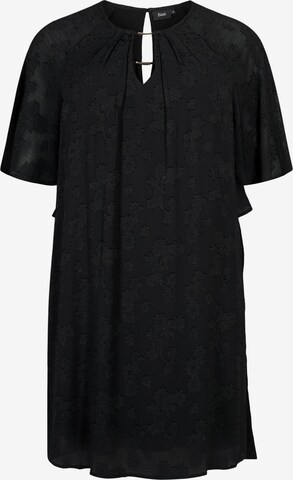 Zizzi Kleid 'MABBY' in Schwarz: predná strana