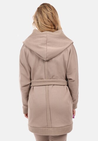 Suri Frey Zip-Up Hoodie ' Freyday ' in Beige