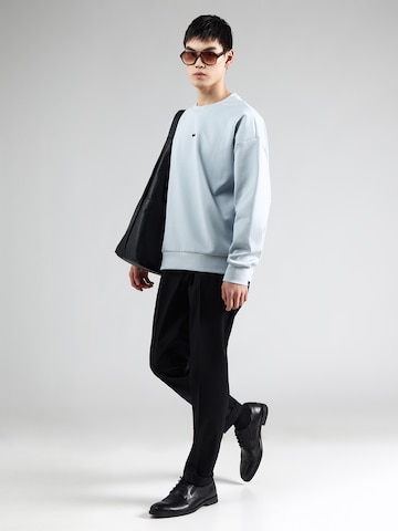 BOSS Sweatshirt 'Stenson' i blå