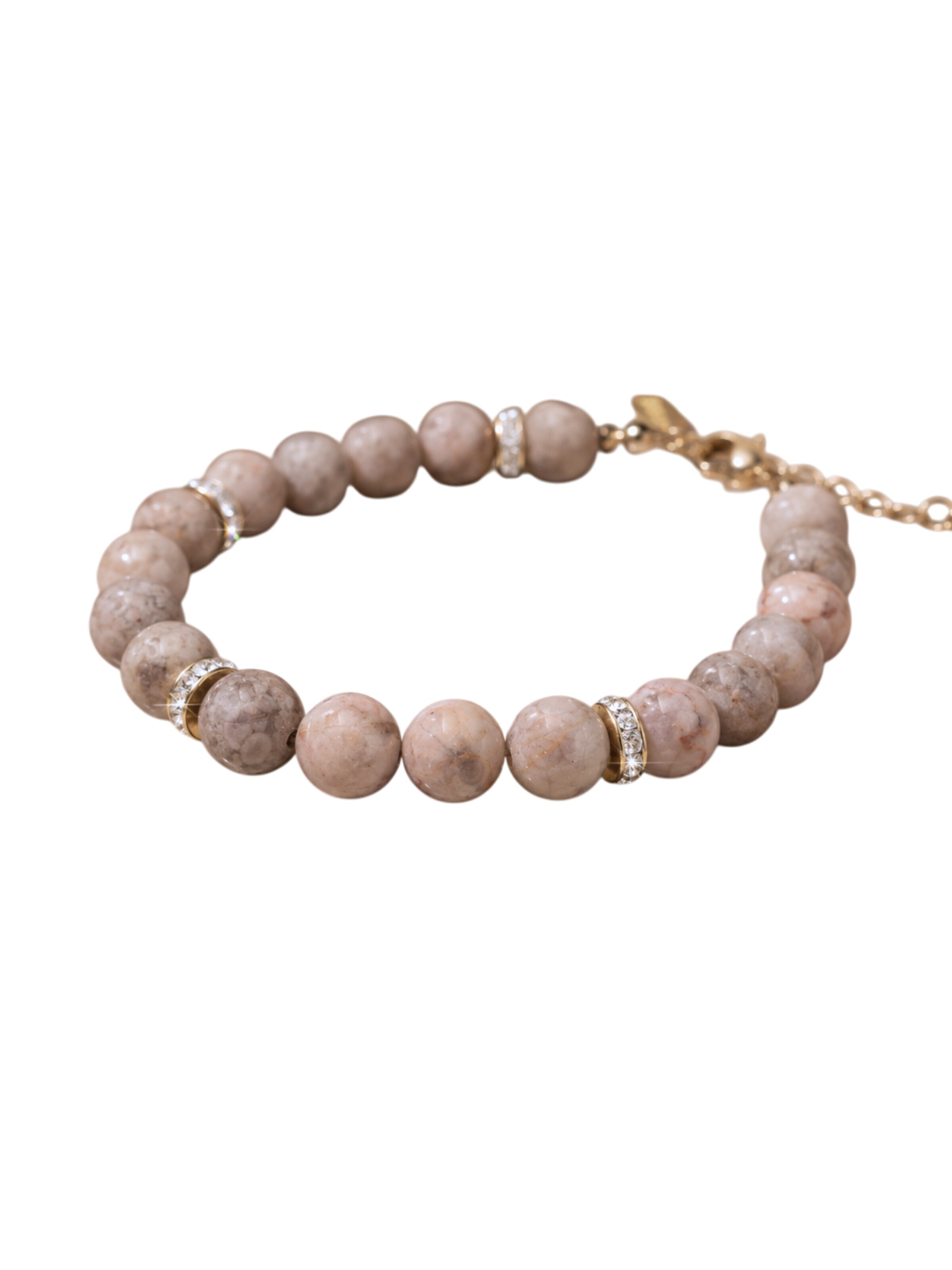 Lakris Jewelry Armbånd 'ARYA' i beige