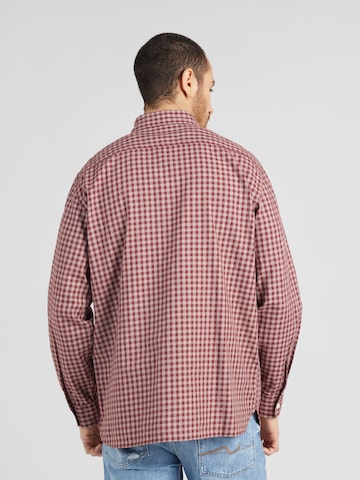 LEVI'S ® Regular fit Button Up Shirt 'Classic Worker Workwear' in Red