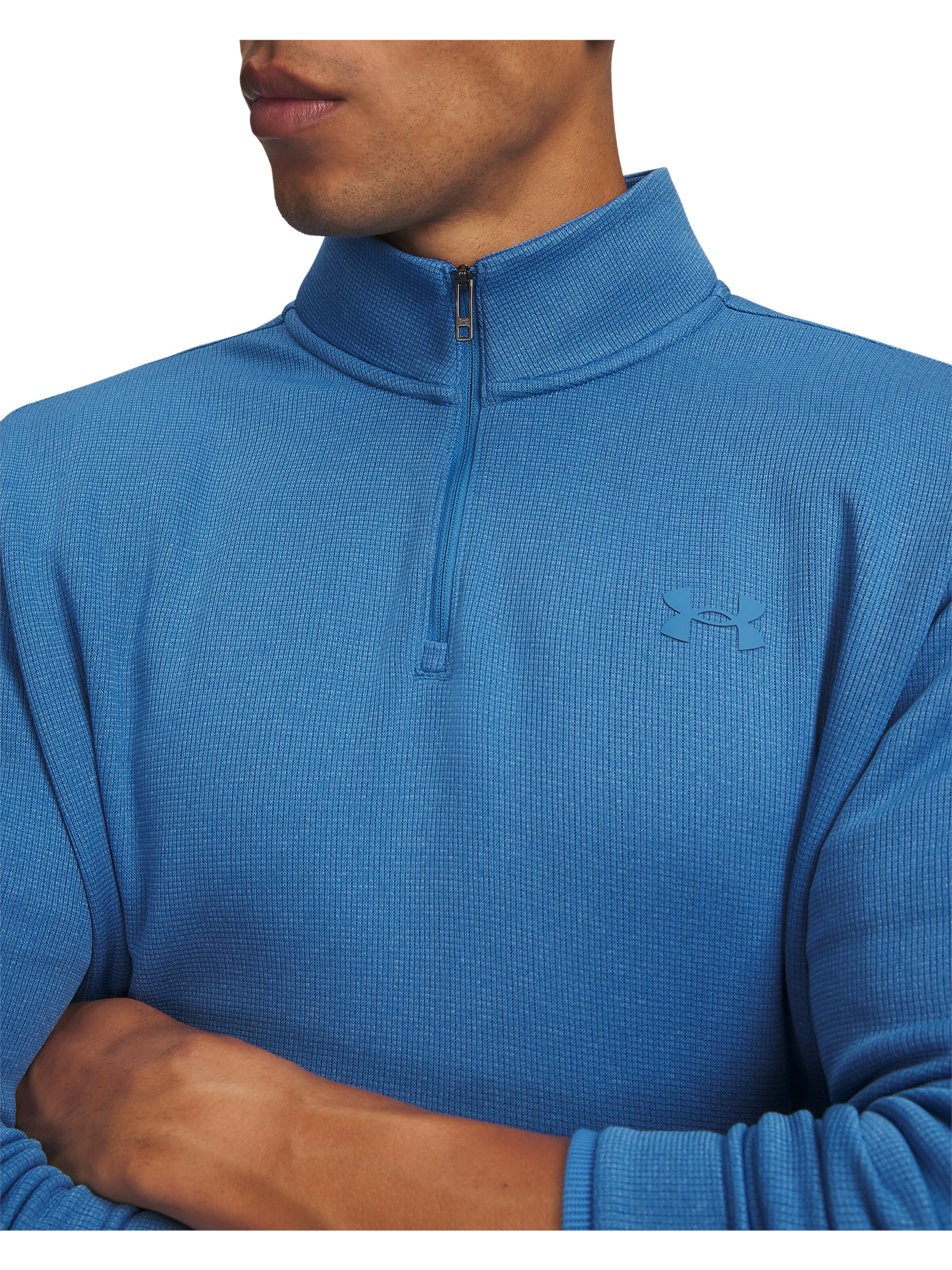 UNDER ARMOUR Sportsweatshirt in Blauw
