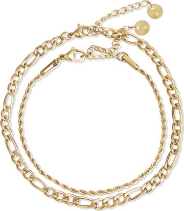 Bracelet 'Paxa Pax' Amberz en or : devant