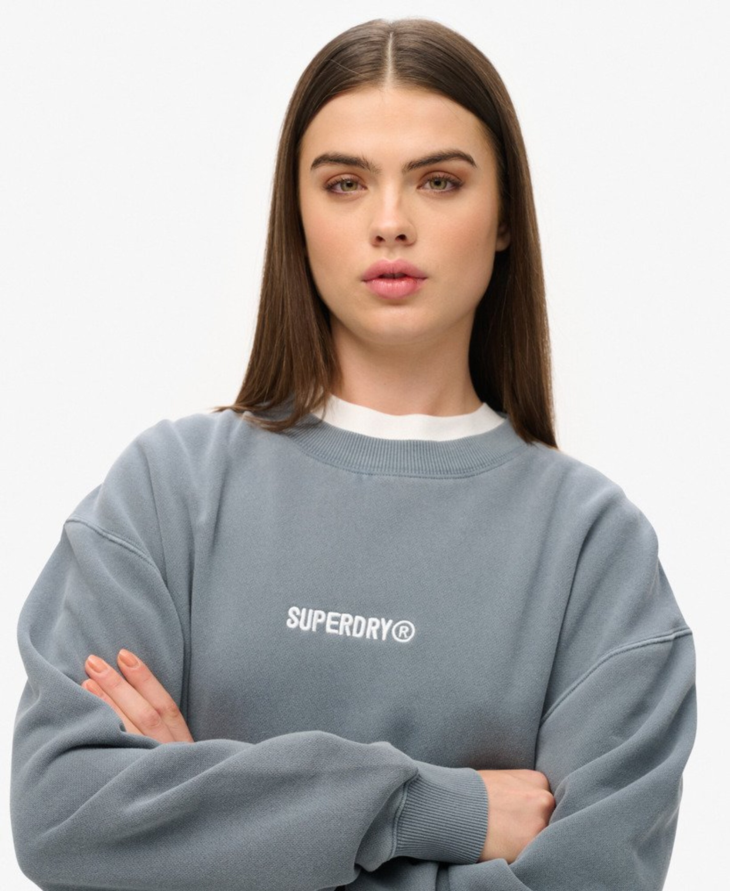 Sweat-shirt Superdry en bleu