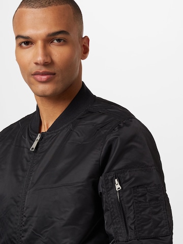 Veste mi-saison Vintage Industries en noir