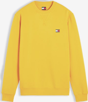 Tommy Jeans Sweatshirt in Yellow: front