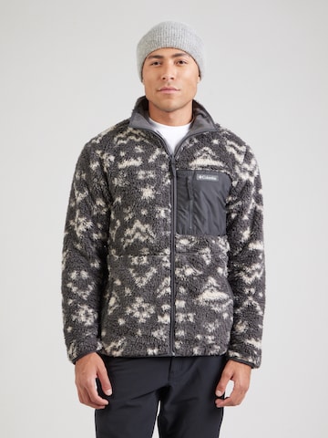 Jachetă  fleece funcțională 'Winter Pass' de la COLUMBIA pe negru: față