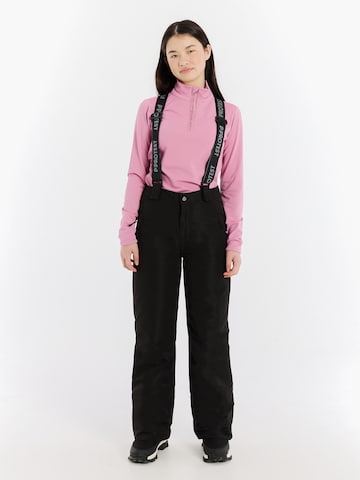 PROTEST Loosefit Sporthose 'PRTWhisper JR'‌‌‌‌‌‌‌‌‌‌ in Schwarz: Vorderseite