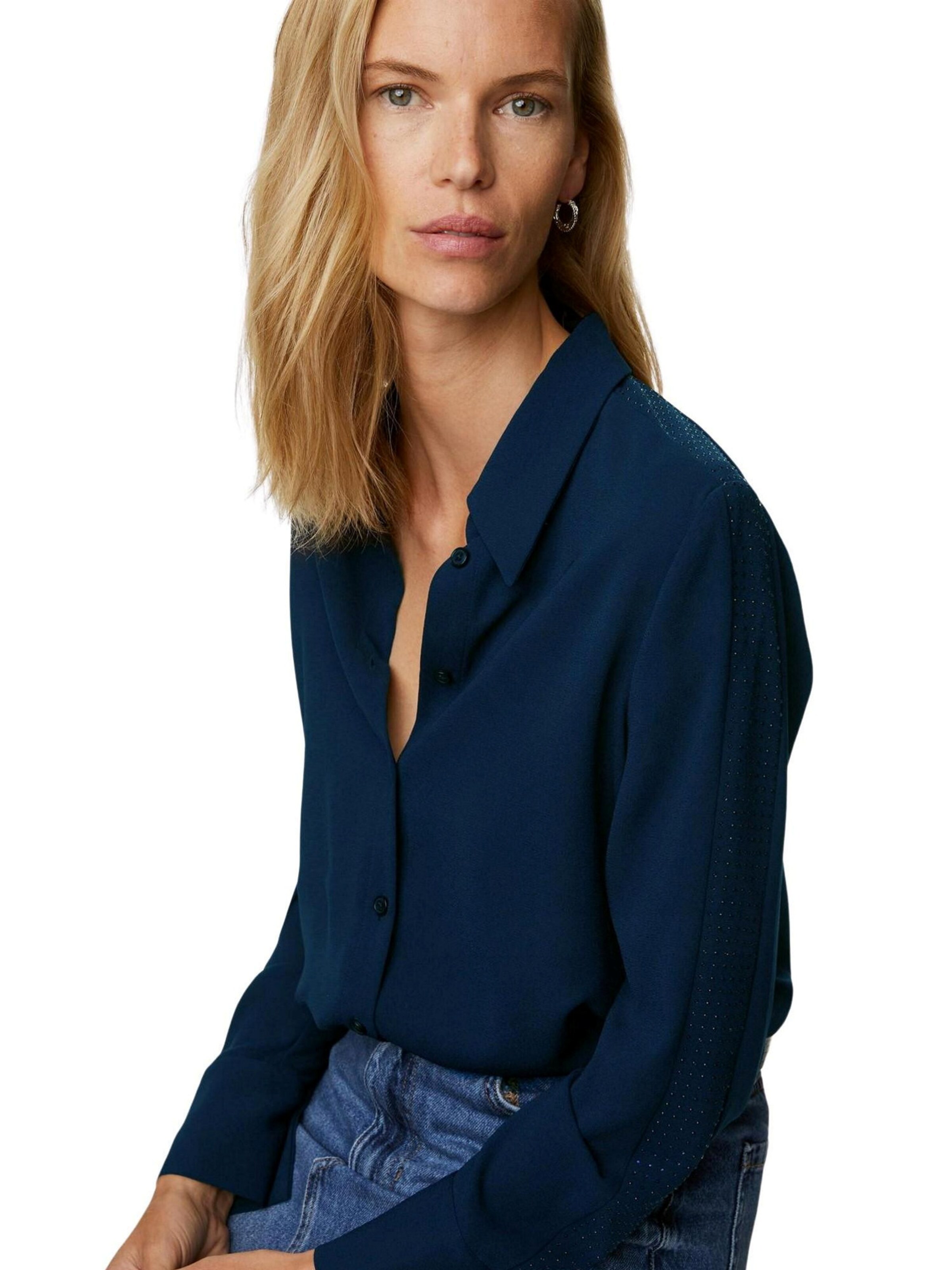 Camicia da donna di Marks & Spencer in blu
