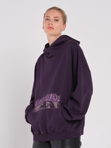 Rockupy Sweatshirt 'Purpley' in Lila