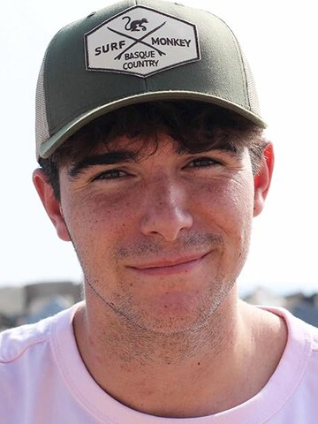 Surf Monkey - Gorra deportiva en verde: frente