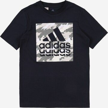 ADIDAS PERFORMANCE T-Shirt in Blau: front