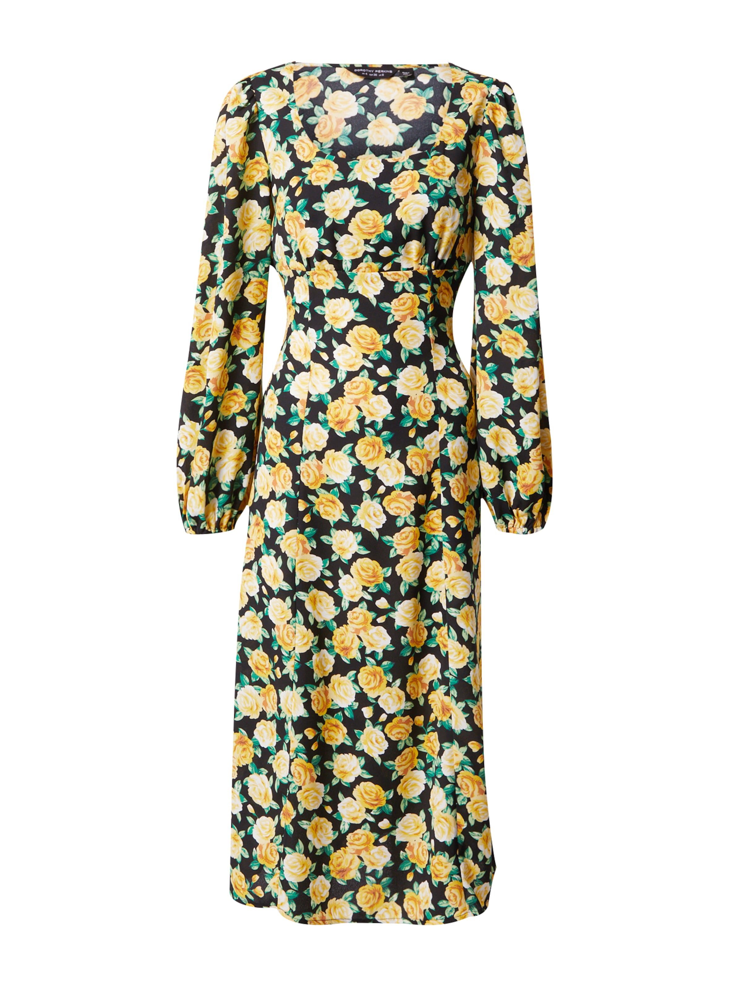 Dorothy Perkins Φόρεμα σε κίτρινο: μπροστά