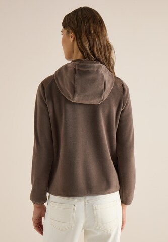 CECIL Fleece Jacket in Brown