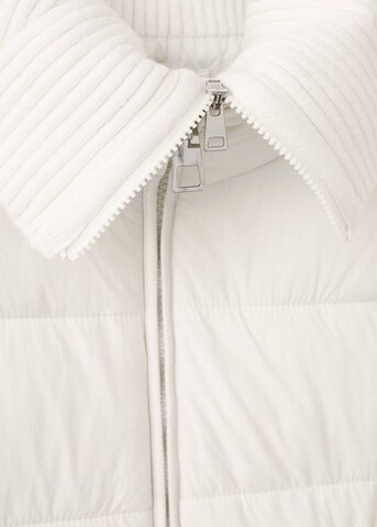 MANGO Winter Coat in White