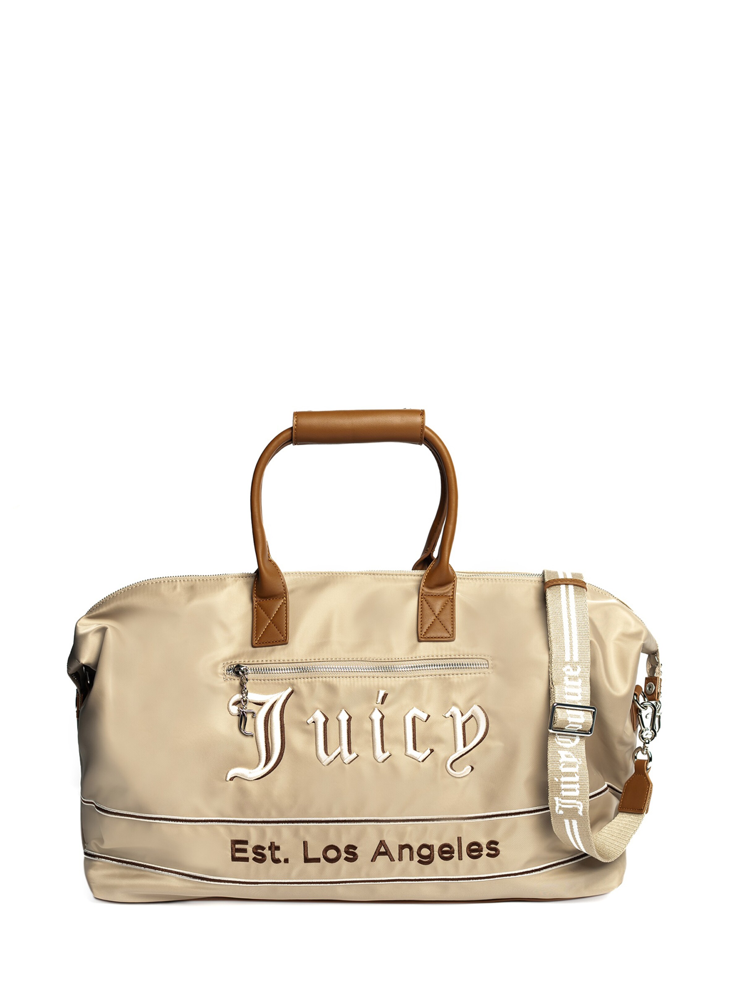 Borsa a mano di Juicy Couture in beige: frontale