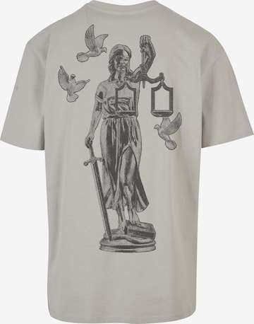 T-Shirt 'Justice' MT Upscale en gris