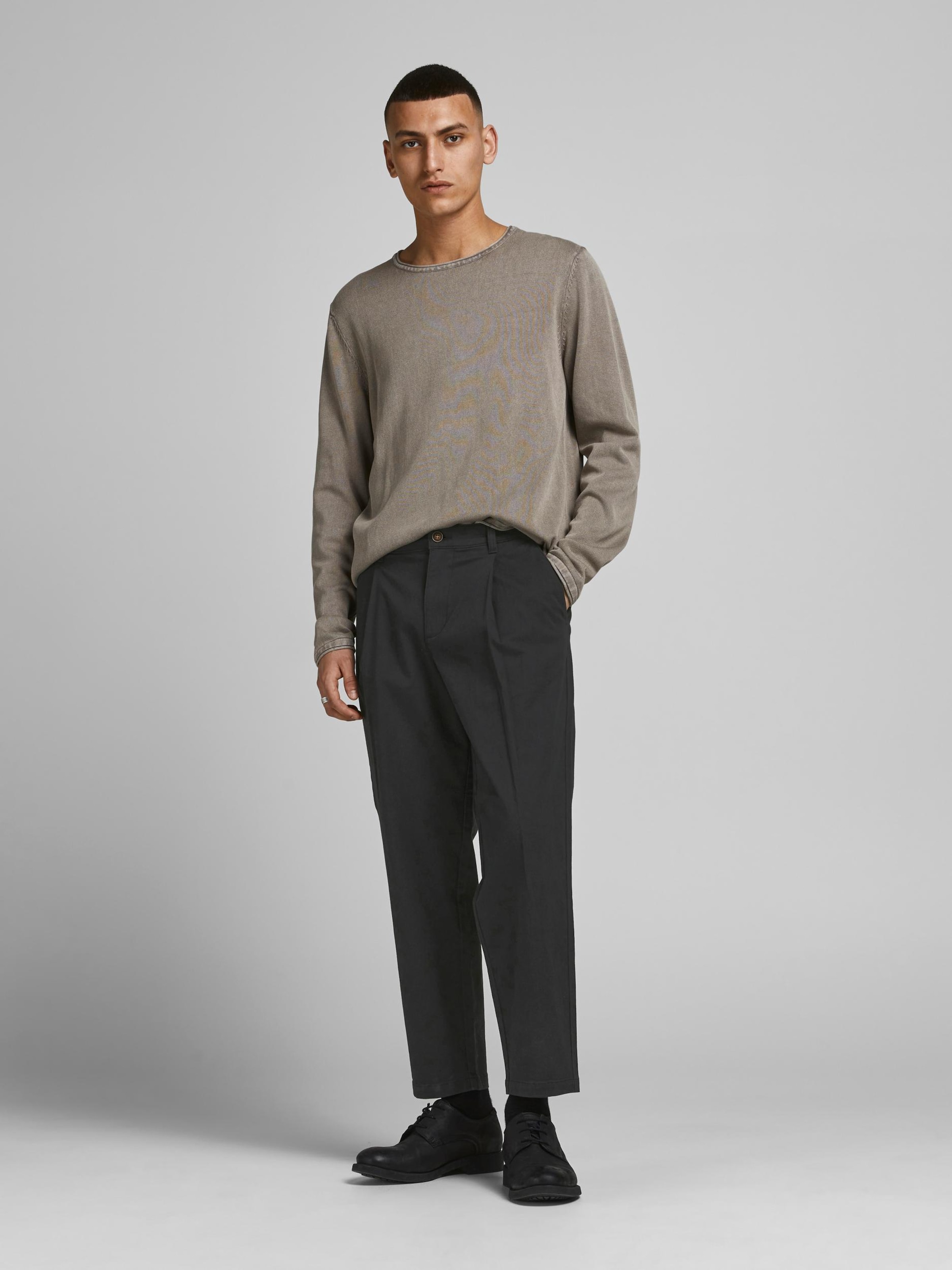 Männer Hosen JACK & JONES Hose 'BILL' in Schwarz - UH80078 Männer Hosen JACK & JONES Hose 'BILL' in Schwarz - UH80078