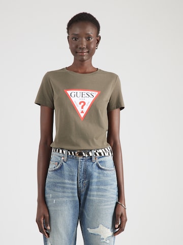 GUESS Shirt in Green: front
