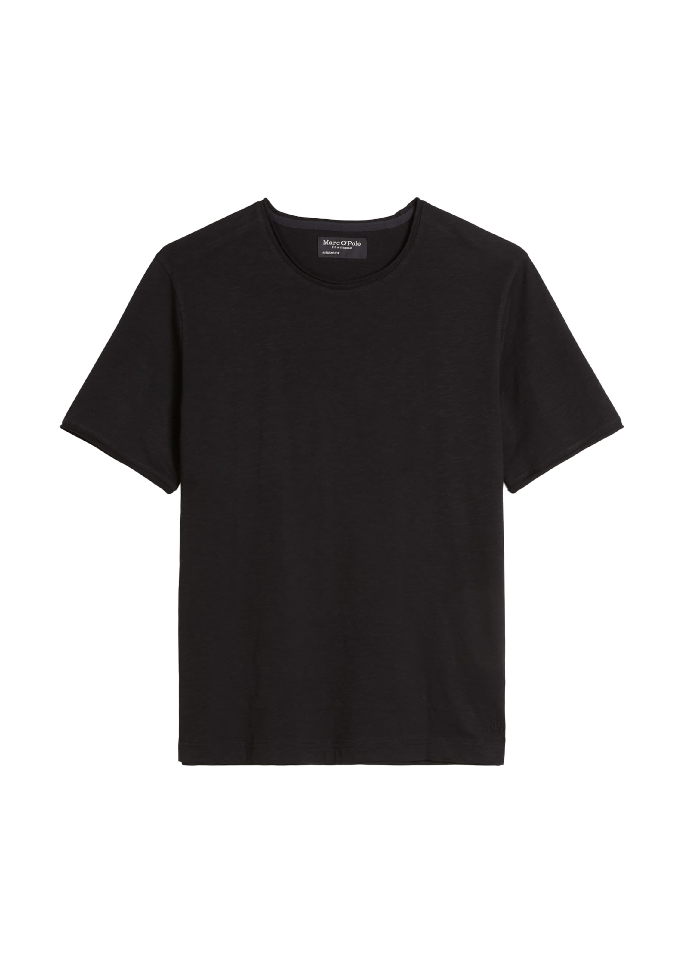 Marc O'Polo Shirt in Zwart: voorkant