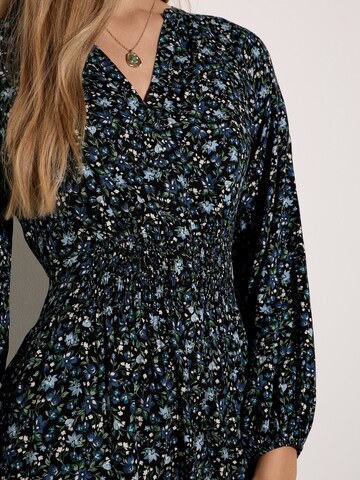 Apricot Jurk ' Kreppkleid ' in Blauw