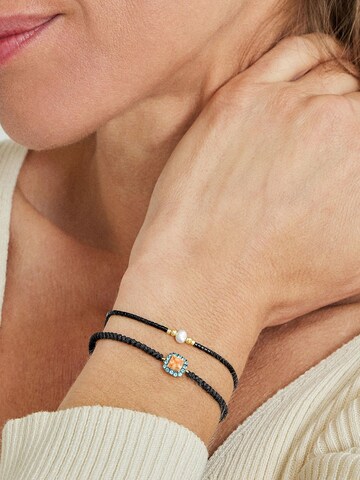 Braccialetto 'Isrha' di Luxenter in nero