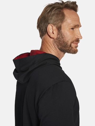 Jan Vanderstorm Sweatshirt ' Freerik ' in Zwart