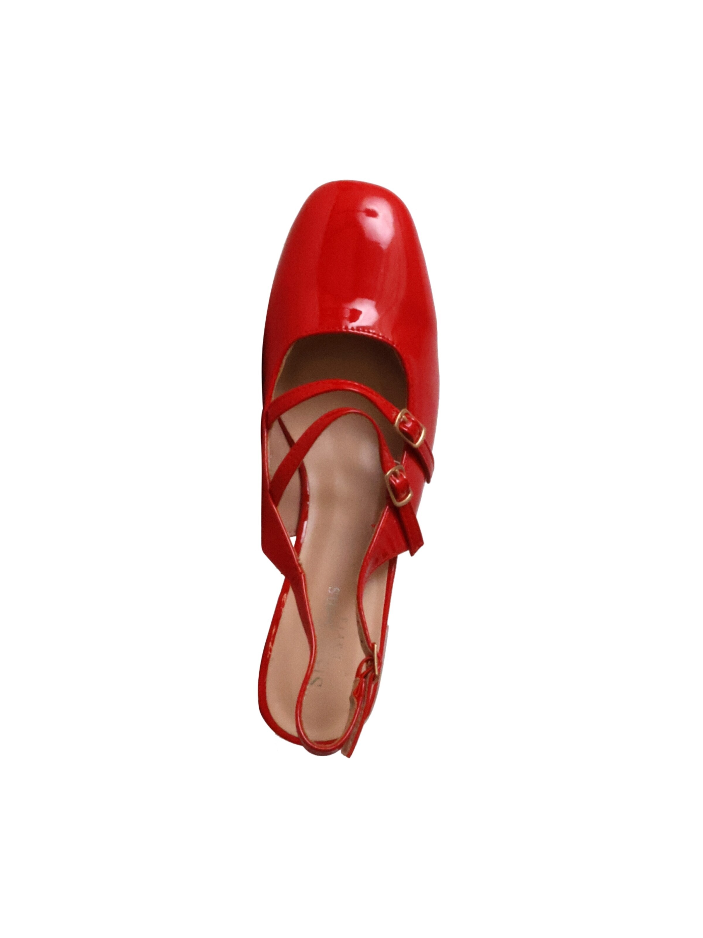 Sixth Sense - Zapatos con plataforma 'Pumps' en rojo