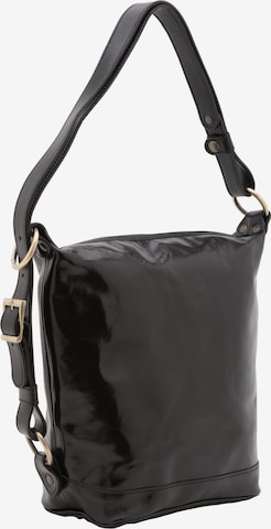 Borsa a mano di Viola Castellani in nero: frontale