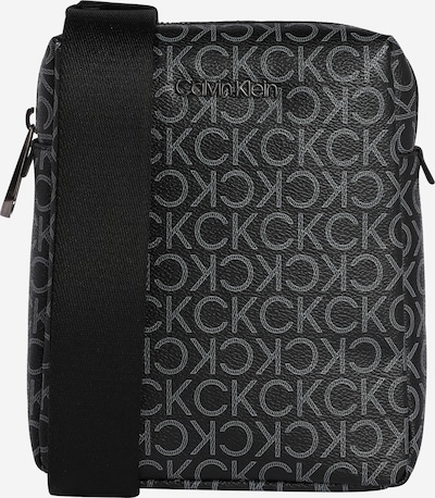 Calvin Klein Schoudertas in de kleur Grijs / Zwart, Productweergave