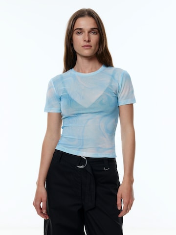 EDITED Top 'Hauke' - (Mesh) in Blau: predná strana