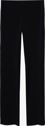 MANGO Spodnie 'MAGGIE' w kolorze czarny: przód