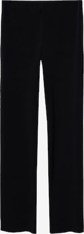 évasé Pantalon 'MAGGIE' MANGO en noir : devant