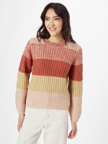 PIECES Sweater 'PCEna' in Mixed colors: front