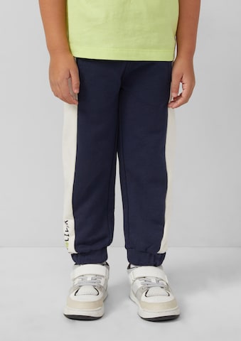 s.Oliver Tapered Broek in Blauw: voorkant