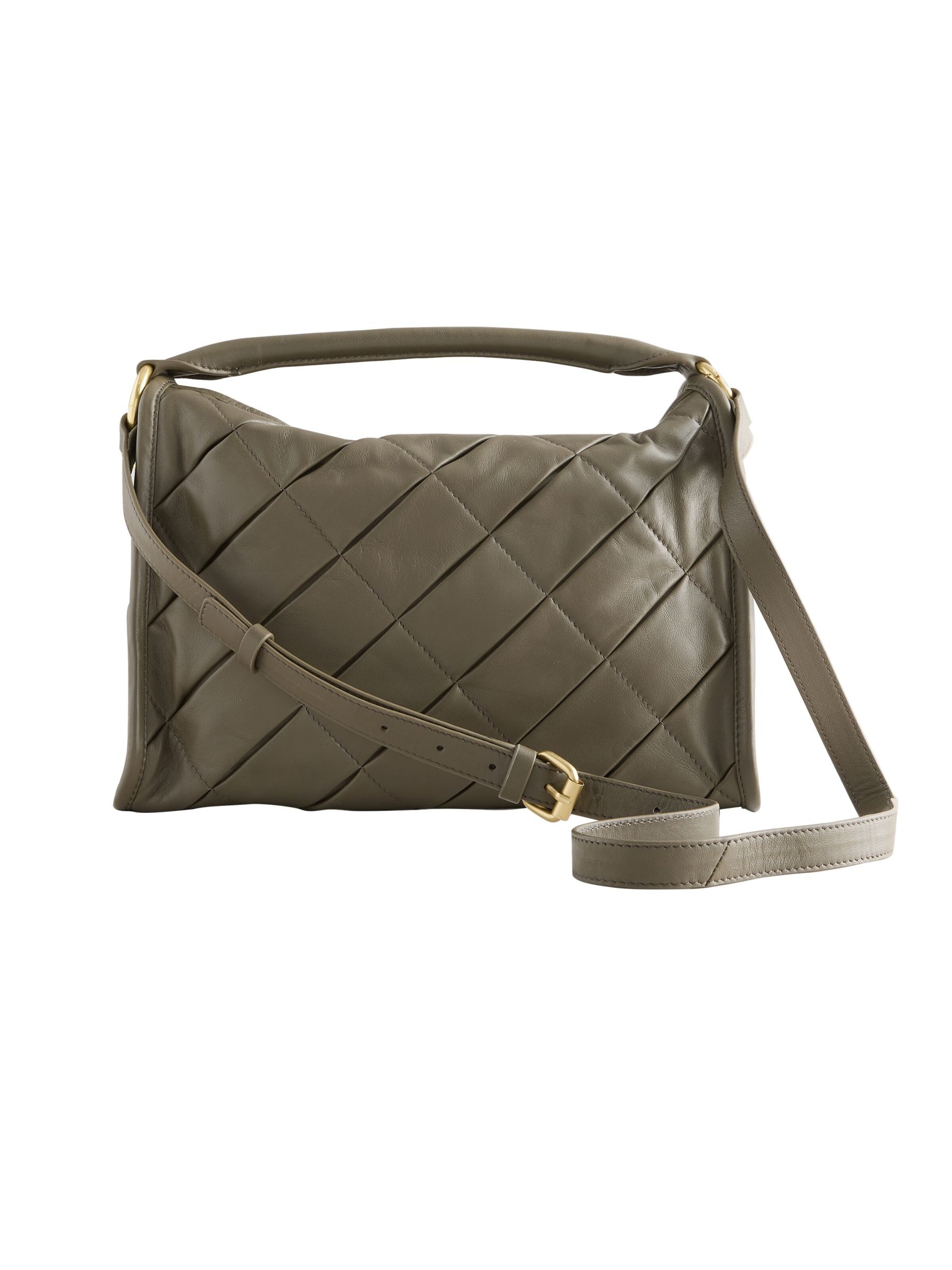 Next Skuldertaske i khaki, Produktvisning