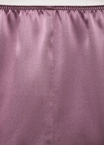 MANGO Pajama Pants 'Jones' in Purple