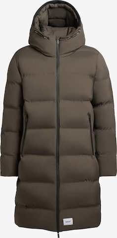 khujo Winter Coat 'Caius2' in Brown: front