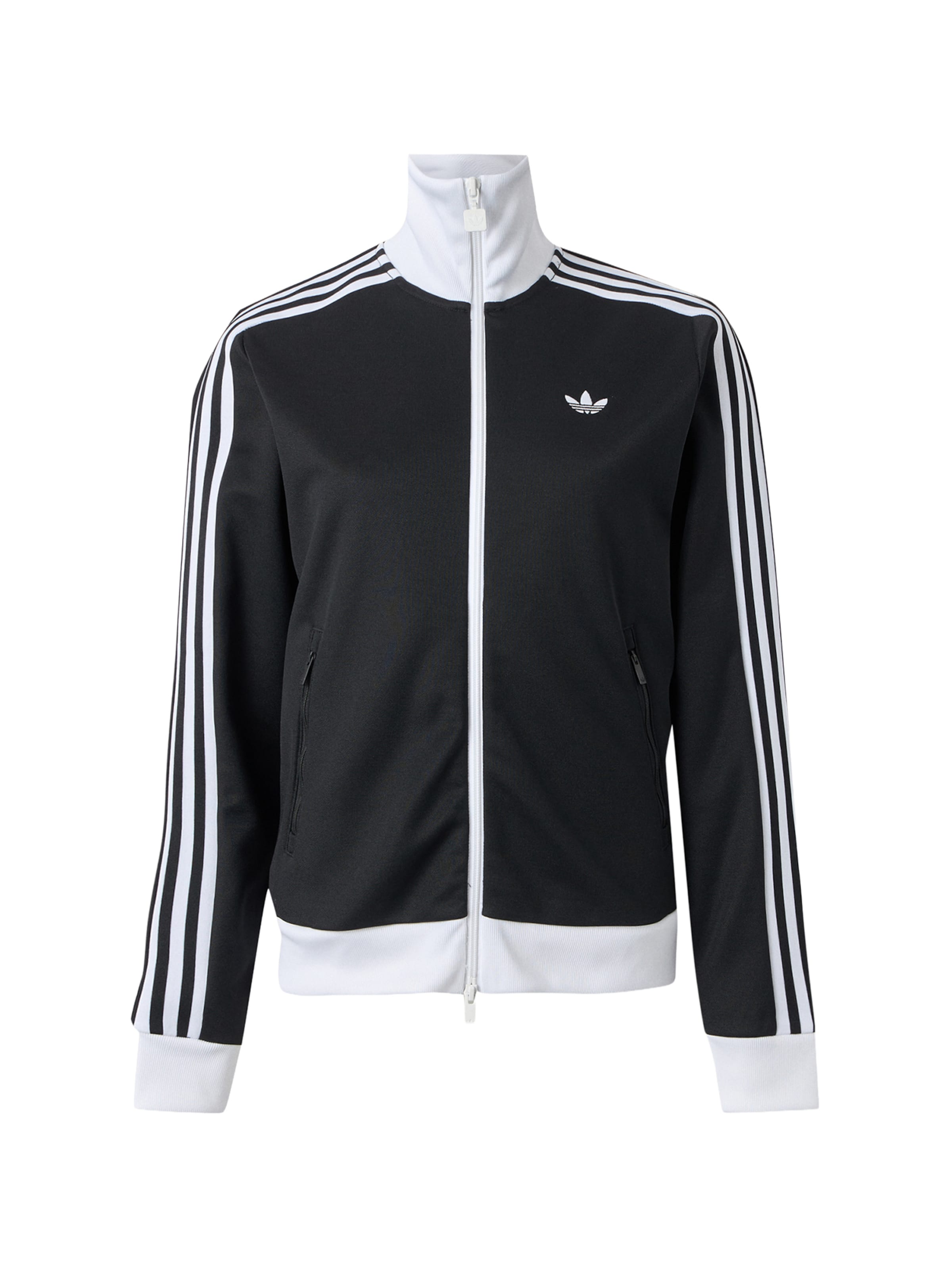 ADIDAS ORIGINALS - Sudadera con cremallera 'Classic' en negro: frente
