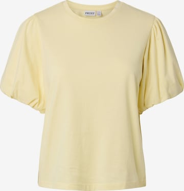 PIECES Shirt in Geel: voorkant