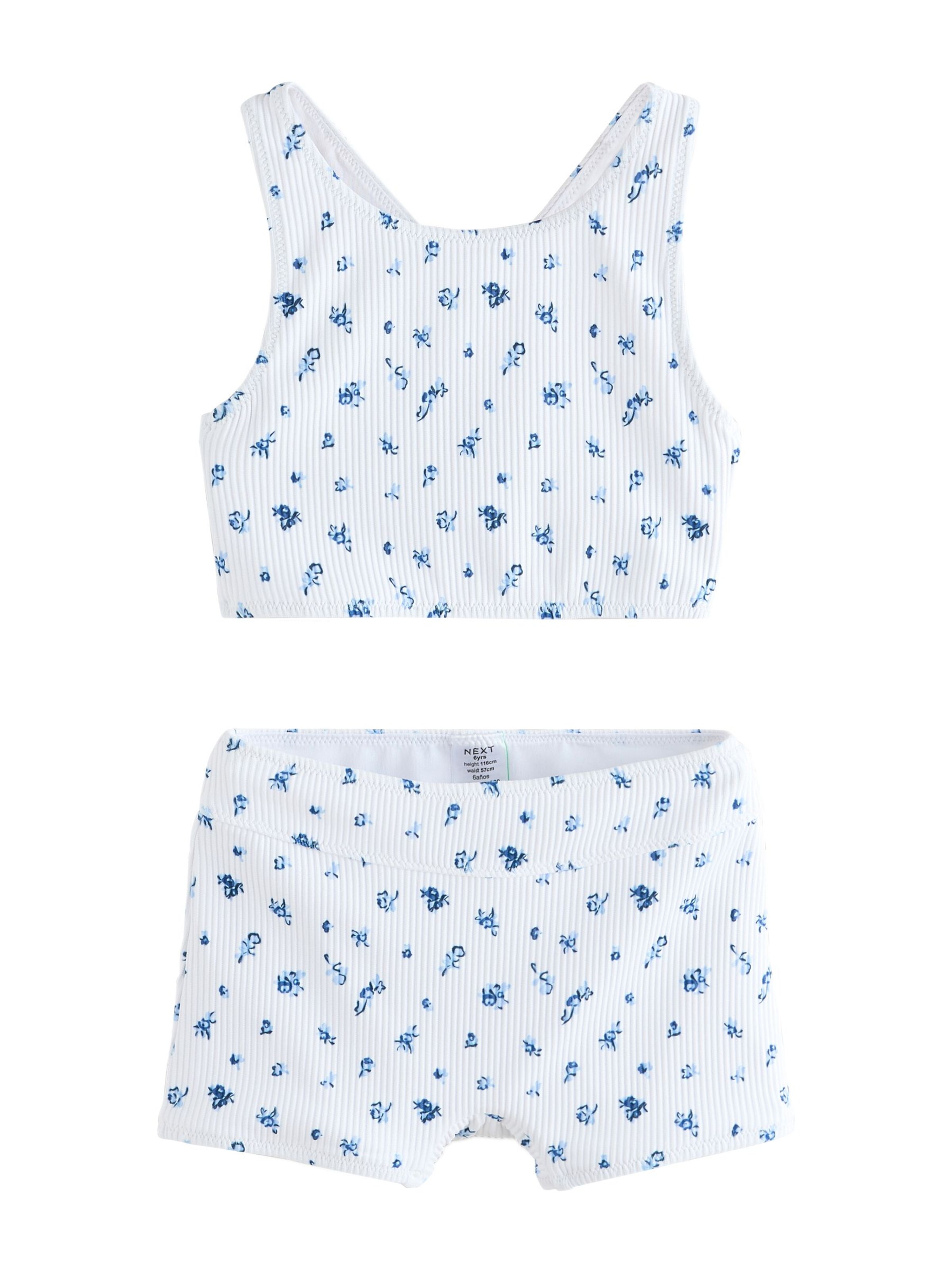 Next Bandeau Bikini - fehér: elől