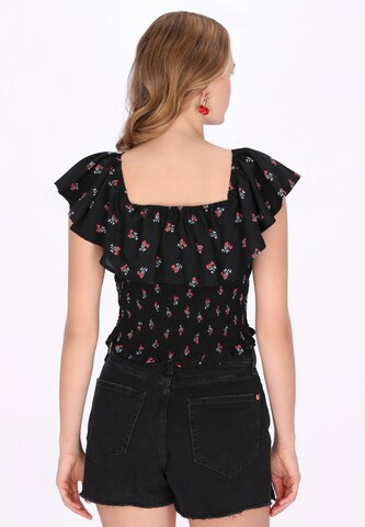 MYMO Top 'Young Fashion' in Zwart