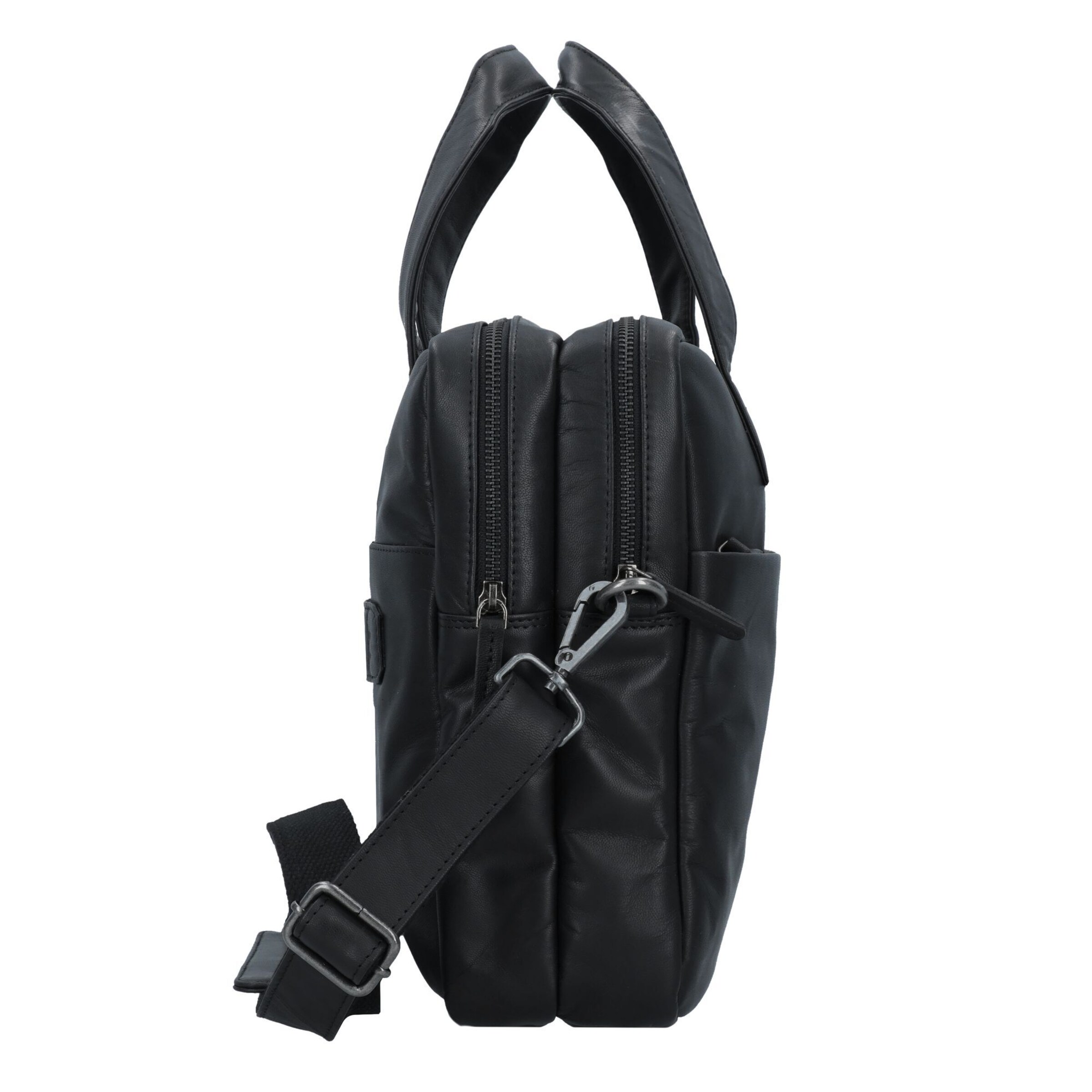 GREENBURRY Document Bag 'Fiorentina' in Black