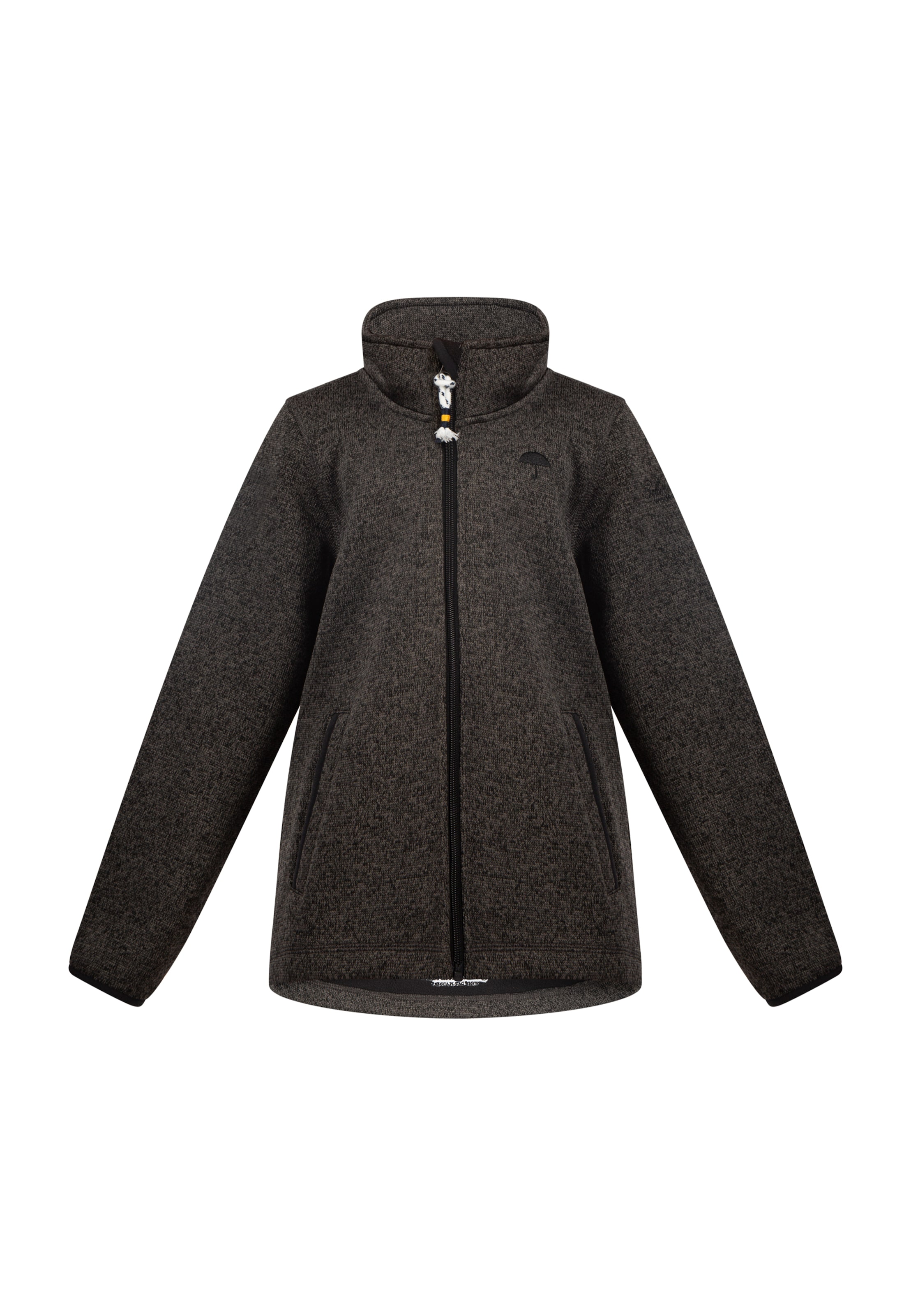 Schmuddelwedda Fleecejakke i grå: forside