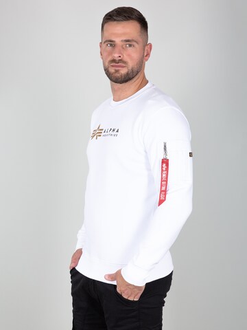 ALPHA INDUSTRIES - Sweatshirt em branco